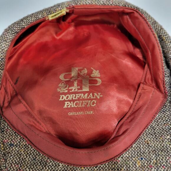 Dorfman-Pacific Vintage Newsboy Wool Blend Lined Cap - Picture 5 of 8
